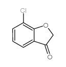 7-氯-3-苯并呋喃酮结构式