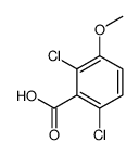2,6-二氯-3-甲氧基苯甲酸结构式