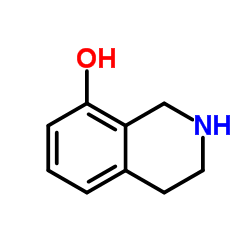 1,2,3,4-Tetrahydro-8-isoquinolinol Structure