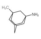 1-氨基-3-甲基金刚烷盐酸盐结构式