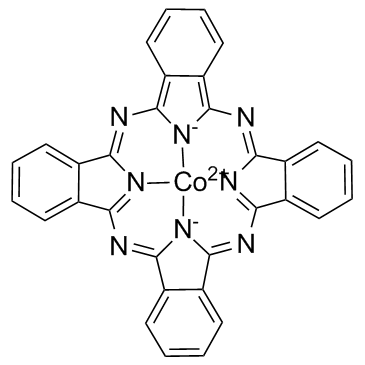Cobalt phthalocyanine structure