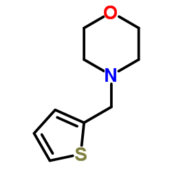 4-(噻吩-2-基甲基)吗啉结构式