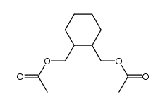 cyclohexane-1,2-diylbis(methylene) diacetate结构式