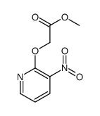 2-(3-硝基吡啶-2-基氧基)乙酸甲酯结构式
