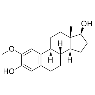 2-甲氧基雌二醇结构式
