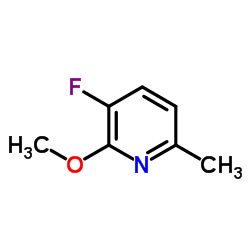 3-氟-2-甲氧基-6-甲基吡啶结构式