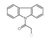 9-(氯乙酰基)咔唑结构式