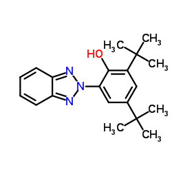 2-(2H-Benzo[d][1,2,3]triazol-2-yl)-4,6-di-tert-butylphenol structure