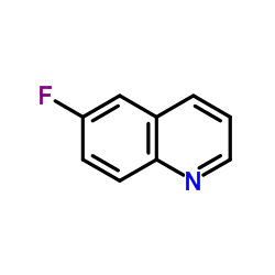 6-氟喹啉结构式