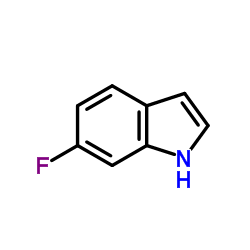 6-氟吲哚结构式