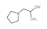 alpha-Methylpyrrolidine-1-ethanol structure