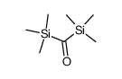 bis(trimethylsilyl)methanone结构式