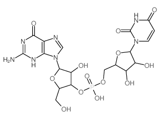 Uridine, guanylyl-(3'®5')-结构式