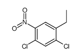 1-ethyl-2,4-dichloro-5-nitro-benzene Structure
