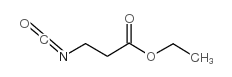 ethyl 3-isocyanatopropionate Structure