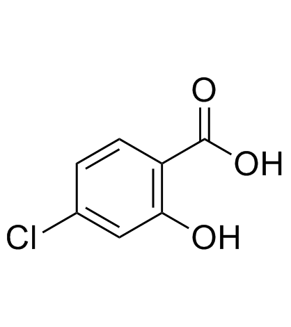 4-Chlorosalicylic acid Structure