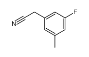 2-(3-氟-5-甲基苯基)乙腈结构式