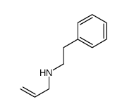 N-(2-phenylethyl)prop-2-en-1-amine结构式