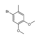 2-Bromo-4,5-dimethoxytoluene Structure