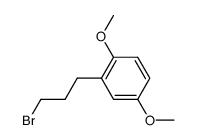 1-(3-Bromopropyl)-2,5-dimethoxybenzene结构式