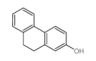 2-Phenanthrenol,9,10-dihydro- Structure