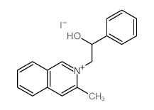 2-(3-methyl-3H-isoquinolin-2-yl)-1-phenyl-ethanol结构式