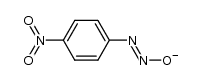 E 4-nitrobenzenediazotate anion Structure