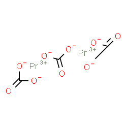 dipraseodymium tricarbonate structure