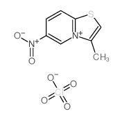 3-methyl-6-nitro-[1,3]thiazolo[3,2-a]pyridin-4-ium,perchlorate Structure