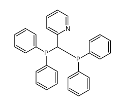 2-[双(二苯基膦基)甲基]吡啶结构式