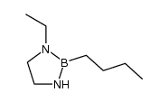 2-butyl-1-ethyl-[1,3,2]diazaborolidine Structure