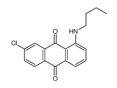1-(butylamino)-7-chloroanthracene-9,10-dione Structure