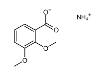 ammonium 2,3-dimethoxybenzoate Structure
