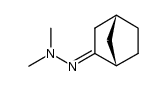 norcamphor N,N-dimethylhydrazone结构式