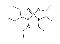 ethyl P-((diethylamino)(ethoxy)phosphino)-N,N-diethylphosphonamidate Structure