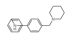 Benzenamine,N-phenyl-4-(1-piperidinylmethyl)- Structure
