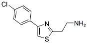 2-[4-(4-CHLORO-PHENYL)-THIAZOL-2-YL]-ETHYLAMINE Structure