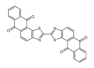 [2,2'-Bianthra[2,1-d]thiazole]-6,6',11,11'-tetrone Structure