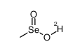 methaneseleninic acid-d Structure