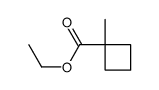 Cyclobutanecarboxylic acid, 1-Methyl-, ethyl ester Structure