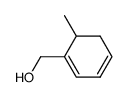 2-methyl-1-hydroxymethyl-cyclohexadiene-(4.6) Structure