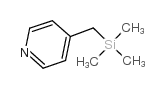 4-三甲基甲硅烷基甲基吡啶结构式