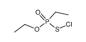 P-ethyl-S-chloro-thiophosphonic acid ethyl ester结构式