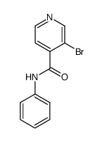3-bromoisonicotinanilide Structure