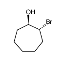 trans-1-Brom-2-hydroxycycloheptan结构式