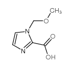 (9ci)-1-(甲氧基甲基)-1H-咪唑-2-羧酸结构式