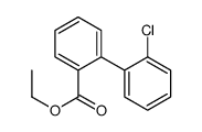 2-氯-联苯-2-羧酸乙酯结构式