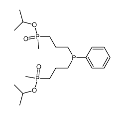 2,10-Diisopropoxy-6-phenyl-2,6,10-triphosphaundecan-2,10-dioxid结构式