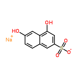 4,6-二羟基萘-2-磺酸钠结构式