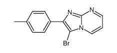 3-Bromo-2-(4-methylphenyl)imidazo[1,2-a]pyrimidine Structure